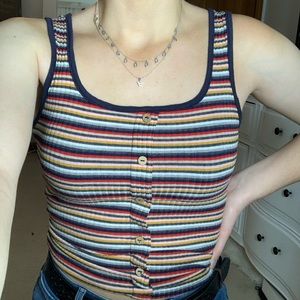 Rainbow tank top